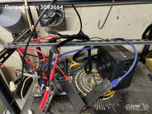 mining rig/майнинг риг, снимка 1 - Работни компютри - 45384914