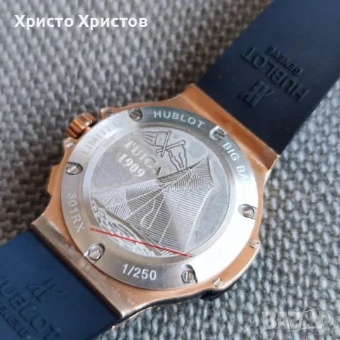 Дамски луксозен часовник HUBLOT Big Bang 301 RX Tuiga 1909 Limited , снимка 8 - Дамски - 49082116