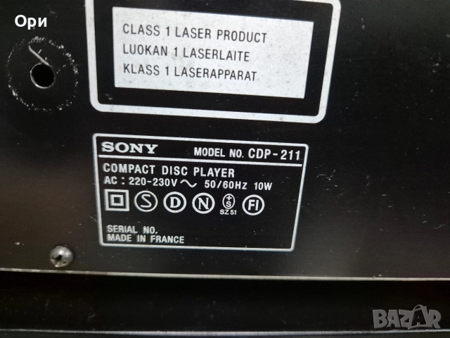 Cd плеъри - Sony, Jvc, Onkyo, Kenwood, снимка 11 - Ресийвъри, усилватели, смесителни пултове - 52914608