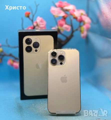 Apple iPhone 13 Pro, 128GB, 5G, Gold  , снимка 4 - Apple iPhone - 52834135