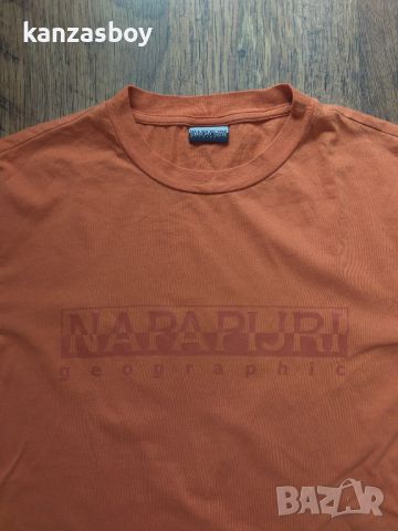 Napapijri - страхотна мъжка тениска ХЛ, снимка 1 - Тениски - 45953331