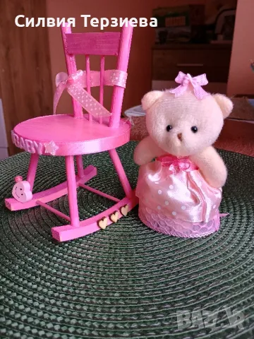 Подаръчен комплект за новородено бебе момиче ръчна изработка , снимка 6 - Други - 49795517