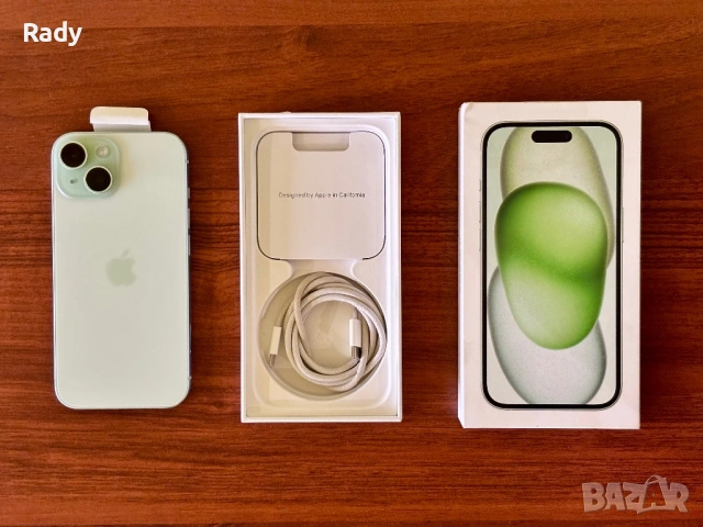 Iphone 15, 6GB/128 GB, 6.1” (2556 x 1179), камера: 12MP/48MP