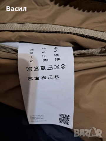 Оригинално зимно яке на Hugo Boss L Промо 90лв., снимка 8 - Якета - 53642315