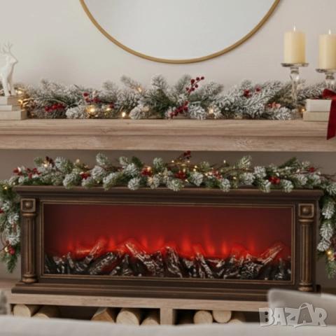LED камина с ефект на жар – уют и атмосфера без дим и огън