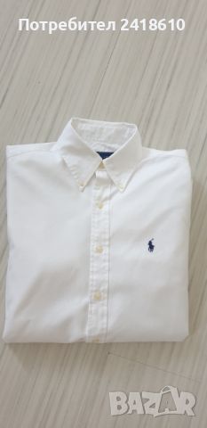 POLO Ralph Lauren Slim Fit  Cotton Mens Size M /15/32/33 ОРИГИНАЛ! НОВО! Мъжка Риза!, снимка 2 - Ризи - 46010290