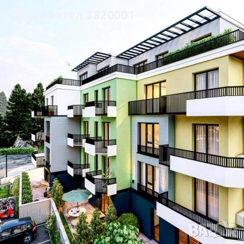 Тристаен панорамен със 129 м² тераса, снимка 2 - Апартаменти - 51767449