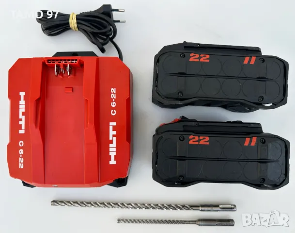 HiLTi TE 30-22 NURON - Безчетков акумулаторен перфоратор 2x22V 8.0Ah, снимка 7 - Перфоратори - 50039042