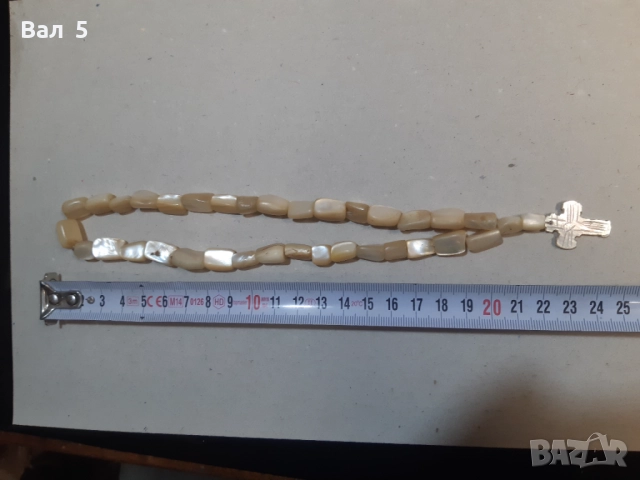 Автентична възрожденска седефена броеница, снимка 5 - Антикварни и старинни предмети - 51618690