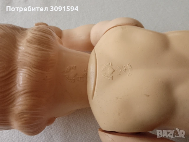 Стара кукла целулит маркирана, снимка 13 - Колекции - 53166232