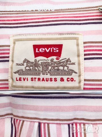 Маркова риза LEVI’S памук, снимка 9 - Ризи - 45812385