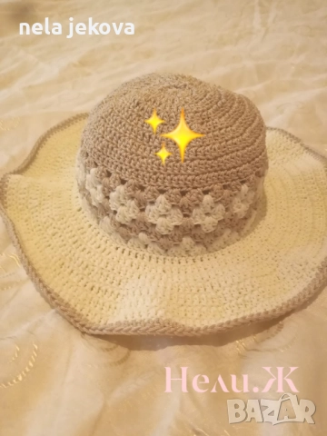 Ръчна изработка, снимка 2 - Шапки - 52386154