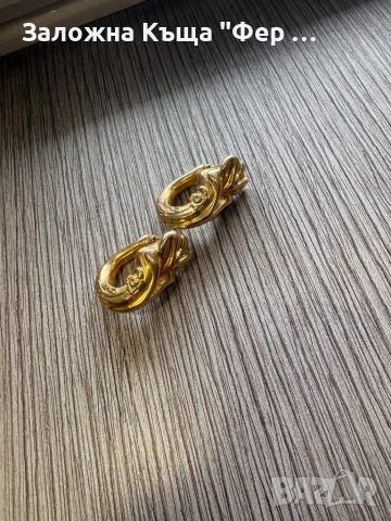 Златни обици 14карата