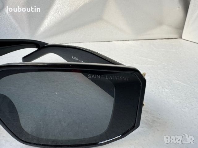 YSL Saint Laurent 2024 дамски слънчеви очила правоъгълни, снимка 11 - Слънчеви и диоптрични очила - 45440355