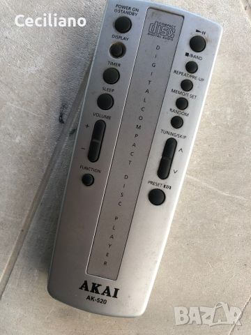 AKAI (Japan)  mini hi fi system ak520 , снимка 8 - Аудиосистеми - 45796003