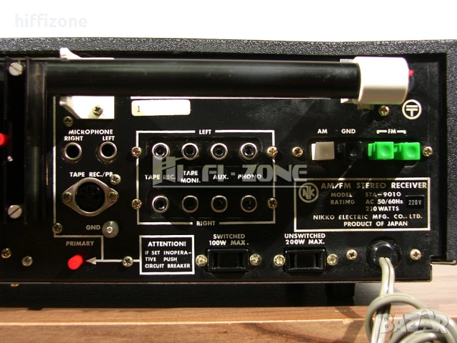 Ресивър   Nikko sta-9010 , снимка 10 - Ресийвъри, усилватели, смесителни пултове - 54041085