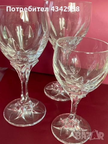 7* Villeroy & Boch “ Tulipe” . Crystal. 1970 г.