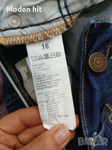 Levis размер 16 г./176 см. - дънки за тийнеджър/мъж, снимка 9 - Детски панталони и дънки - 52451424
