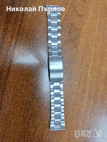 Продавам метална верижка за часовник 22мм, снимка 1 - Каишки за часовници - 46080126