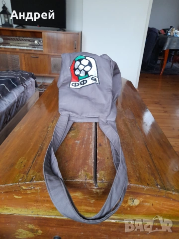Стара чанта Българска Федерация по Футбол, снимка 5 - Други ценни предмети - 53862486