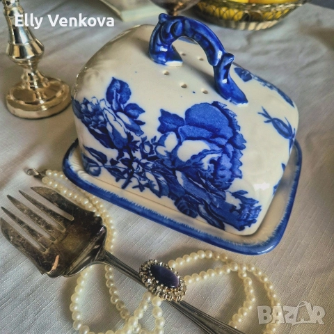 Винтидж керамичен съд за сирена, снимка 2 - Сервизи - 52888102