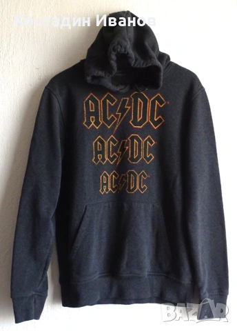 AC/DC мъжки суичър с качулка M