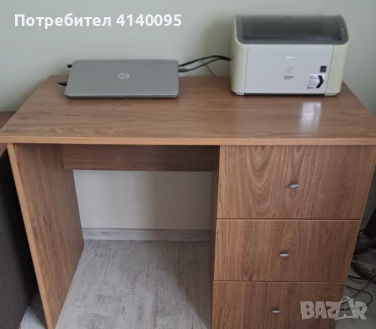 Продавам бюро с шкаф, снимка 1 - Бюра - 46335935