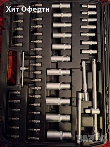 Куфар с инструменти Гедоре 172 части с 3 броя тресчотки, снимка 5 - Други инструменти - 53220876