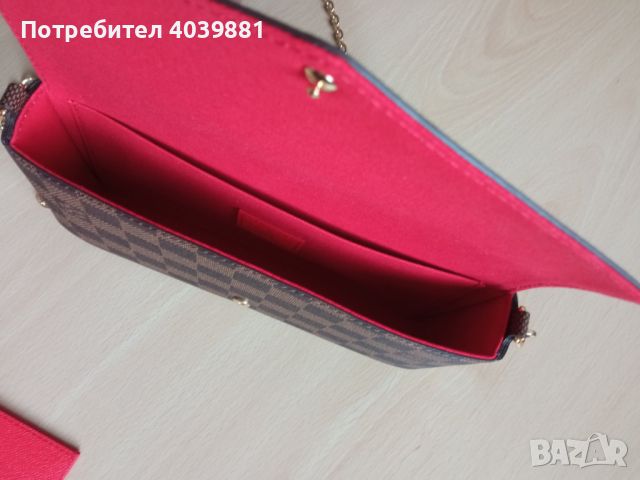 Универсална Стилна Дамска Чанта Louis Vuitton Damier Ebene canvas, снимка 4 - Чанти - 45112468