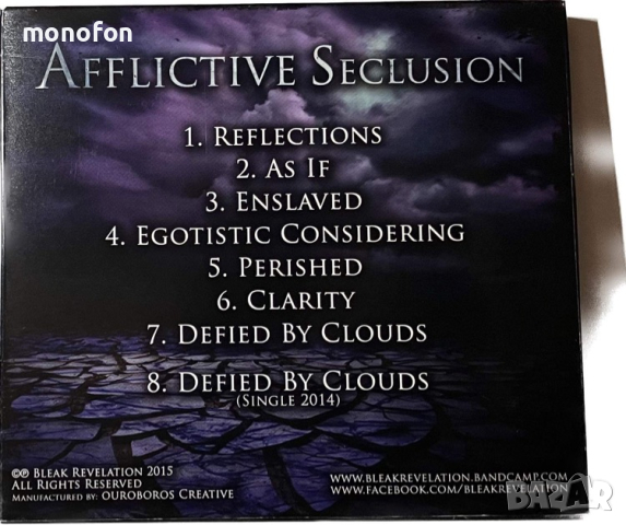 Bleak Revelation - Afflictive seclusion, снимка 2 - CD дискове - 45031703