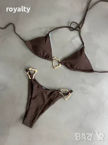 Дамски бански на части Два цвята , снимка 3 - Бански костюми - 50215721