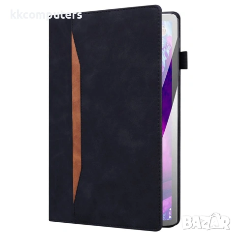 Кожен Калъф за OnePlus Pad 2 Pro / Pad 3 - PU кожа, Слотове за карти, Държач за писалка, Стойка, Вкл, снимка 10 - Калъфи, кейсове - 53633532