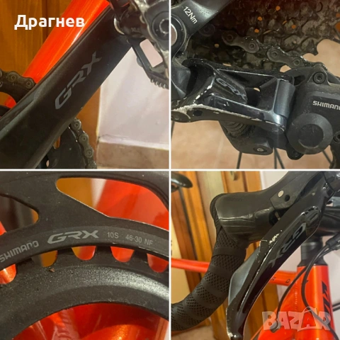 Алуминиев гравел велосипед KTM X-STRADA 720 размер M с карбонова вилка, снимка 2 - Велосипеди - 53750747