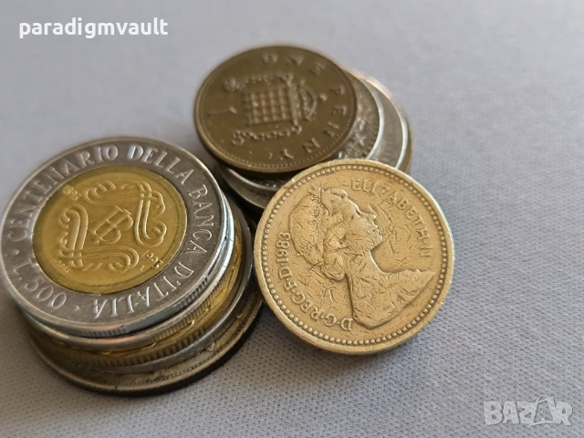 Монета - Великобритания - 1 паунд | 1983г., снимка 2 - Нумизматика и бонистика - 53066317