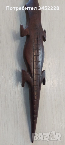 дърворезба масив за ценители 45см , снимка 6 - Декорация за дома - 53200915
