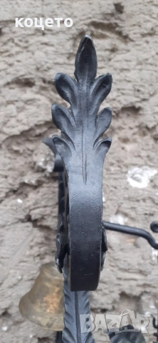 уникална камбана за порта ковано желязо, снимка 10 - Антикварни и старинни предмети - 52875925