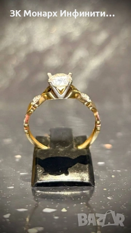 Златен пръстен 14К /585/, снимка 2 - Пръстени - 53725719