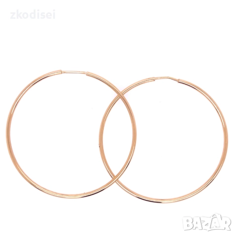 Златни обеци 3,64гр. 14кр. проба:585 модел:34453-6, снимка 1