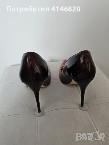 Елегантни Омбре обувки 38 номер, снимка 4 - Дамски обувки на ток - 46414301