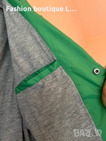 Jack & Jones Пролетно зелено яке с качулка и джобове S размер 💚, снимка 3 - Якета - 44993544