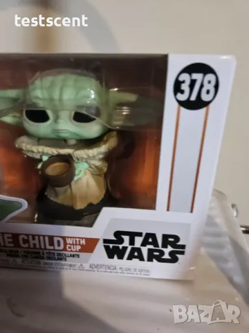 Funko POP! Star Wars The Mandalorian The Child Grogu Детето Грогу фигурка 378 Междузвездни Войни, снимка 3 - Фигурки - 49443360