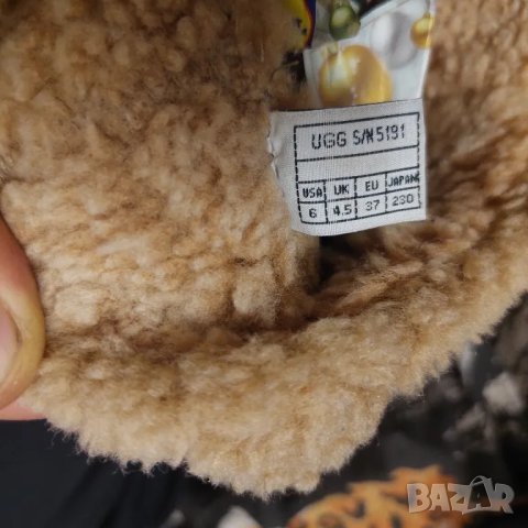 UGG Australia 5191 Locarno  номер 37  ботуши от овча кожа , снимка 7 - Дамски ботуши - 48018806