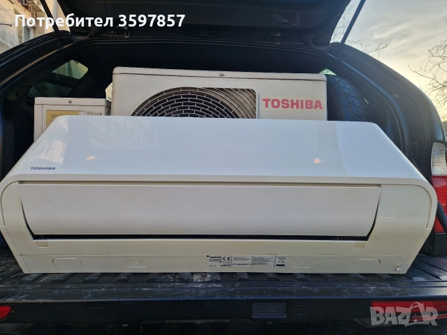 Инверторен Климатик Toshiba 13 работи отлично , снимка 4 - Климатици - 53829462