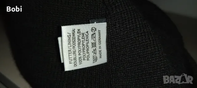 Зимна шапка STOHR GORE-TEX BLACK VIRGIN WOOL BEANIE, снимка 9 - Шапки - 48989818