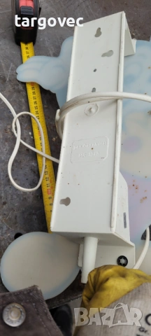 Оригинална старинна детска лампа Мики Маус на Дисни, снимка 2 - Антикварни и старинни предмети - 53279504