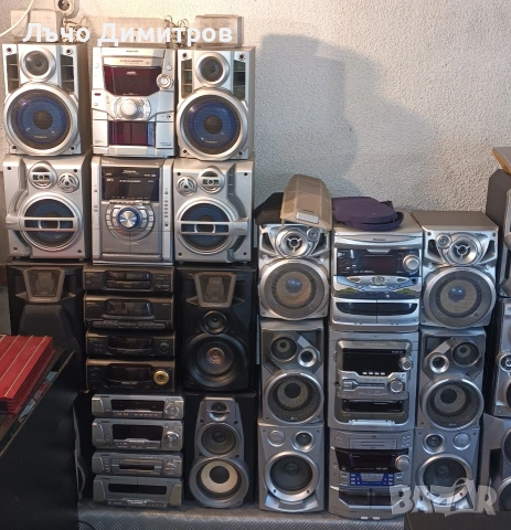 Аудио системи SONY - PANASONIC - AIWA- PHILIPS -JVC - SHARP - TECHNICS , снимка 6 - Аудиосистеми - 51622720