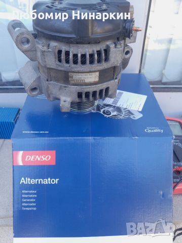 14V 100A Alternator Toyota 27060-0G011 Denso 104210-4521 _ DAN938 Динамо с нови четки и регулатор, снимка 5 - Части - 46717794