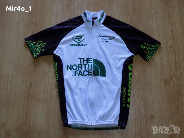 вело джърси ridley bmc the north face тениска екип мъжко шосе колоездене оригинал M, снимка 1 - Спортни дрехи, екипи - 46444209
