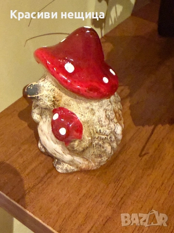 Старо декоративно таралежче, снимка 2 - Други ценни предмети - 53033572