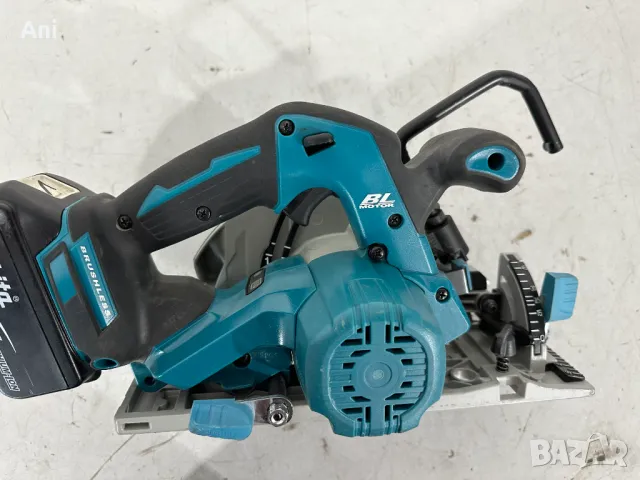 Ръчен циркуляр - Makita 18 V li ion BL , снимка 5 - Циркуляри - 45727323